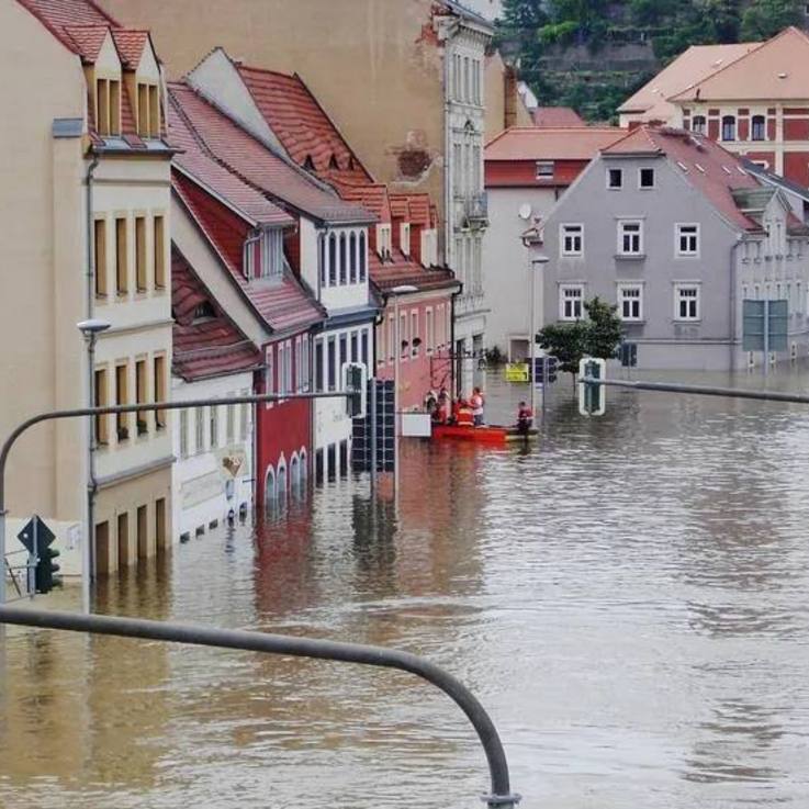Hochwasser in Deutschland treten immer häufiger auf